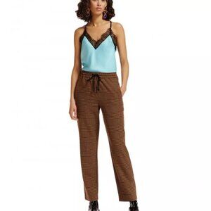 Essentiel Antwerp $260 Brown Joggers Casual Pull On Pants Size 34 or US Sz 2